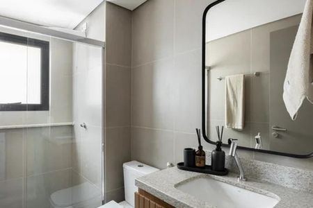 Apartamento para alugar com 54m², 2 quartos e 1 vaga Apartamento para alugar com 54m², 2 quartos e 1 vagaBanheiro