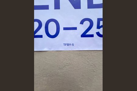 Codigo da Placa de apartamento à venda com 3 quartos, 63m² em Parque Bristol, São Paulo