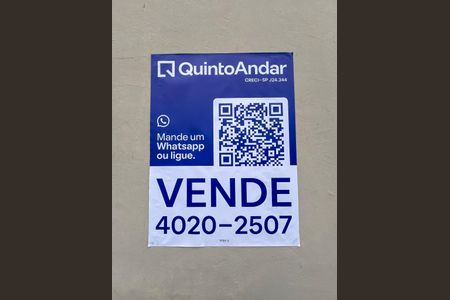 Placa Quinto Andar de apartamento à venda com 3 quartos, 63m² em Parque Bristol, São Paulo