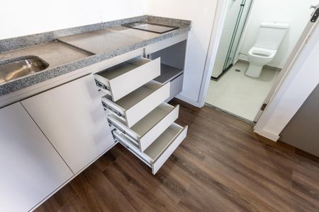 Apartamento para alugar com 27m², 1 quarto e sem vaga Apartamento para alugar com 27m², 1 quarto e sem vagaCozinha