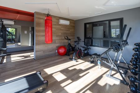 Academia de apartamento para alugar com 1 quarto, 27m² em Perdizes, São Paulo