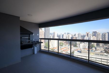 Varanda Sala de apartamento à venda com 3 quartos, 107m² em Jardim das Acacias, São Paulo