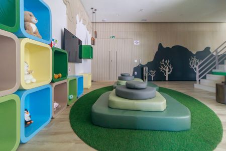 Apartamento à venda com 107m², 3 quartos e 2 vagas Apartamento à venda com 107m², 3 quartos e 2 vagasBrinquedoteca