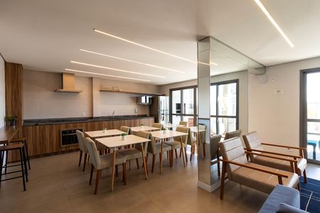Apartamento à venda com 47m², 1 quarto e 1 vaga Apartamento à venda com 47m², 1 quarto e 1 vagaSalão de Festas