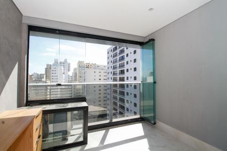 Varanda de apartamento para alugar com 1 quarto, 30m² em Jardim Paulista, São Paulo