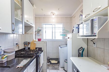 Cozinha de apartamento à venda com 2 quartos, 47m² em Vila Liviero, São Paulo