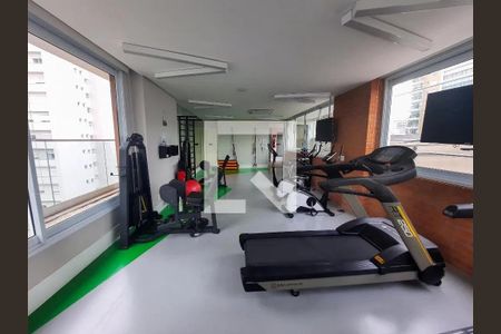 Área comum - Academia de kitnet/studio à venda com 1 quarto, 36m² em Moema, São Paulo