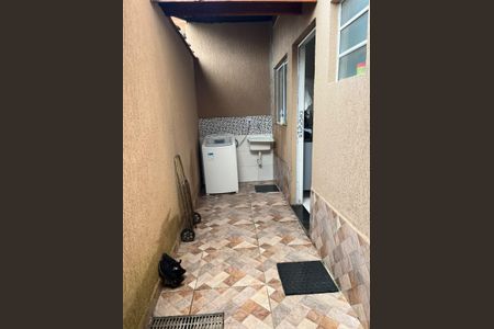 Área de serviço de casa de condomínio para alugar com 2 quartos, 65m² em Balneario Japurá, Praia Grande