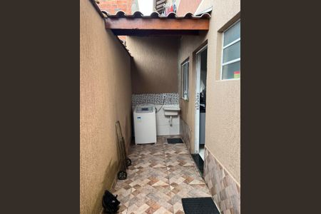 Área de Serviço de casa de condomínio para alugar com 2 quartos, 65m² em Balneario Japurá, Praia Grande