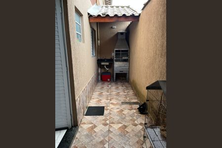 Área externa de casa de condomínio para alugar com 2 quartos, 65m² em Balneario Japurá, Praia Grande