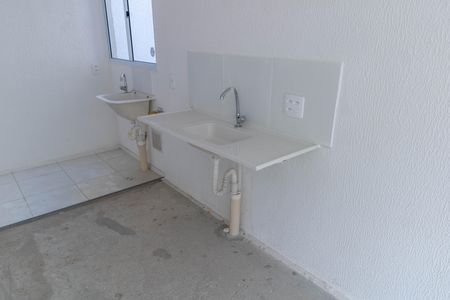 Apartamento para alugar com 41m², 2 quartos e 2 vagas Apartamento para alugar com 41m², 2 quartos e 2 vagasCozinha e Área de Serviço