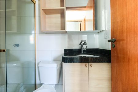 Banheiro  de apartamento para alugar com 2 quartos, 42m² em Chácara Santo Antônio (zona Leste), São Paulo