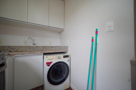 Área de Serviço de apartamento para alugar com 1 quarto, 60m² em Canasvieiras, Florianópolis