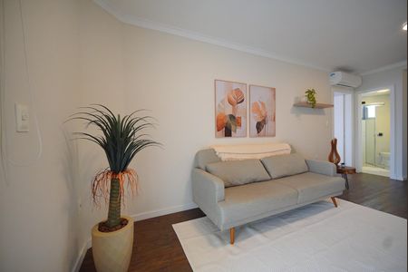 Sala de apartamento para alugar com 1 quarto, 60m² em Canasvieiras, Florianópolis