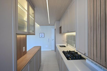 Cozinha de apartamento para alugar com 2 quartos, 59m² em Morumbi, São Paulo