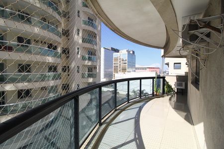 Sala - Varanda de apartamento para alugar com 2 quartos, 80m² em Barra Olímpica, Rio de Janeiro