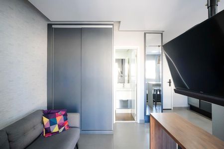 Sala de apartamento para alugar com 1 quarto, 36m² em Rudge Ramos, São Bernardo do Campo