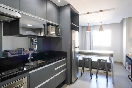 Cozinha de apartamento para alugar com 1 quarto, 36m² em Rudge Ramos, São Bernardo do Campo