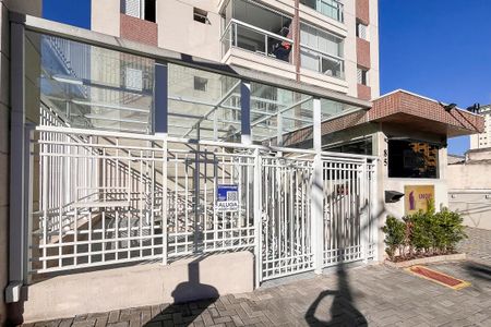 Apartamento para alugar com 36m², 1 quarto e 1 vagaFachada + plaquinha