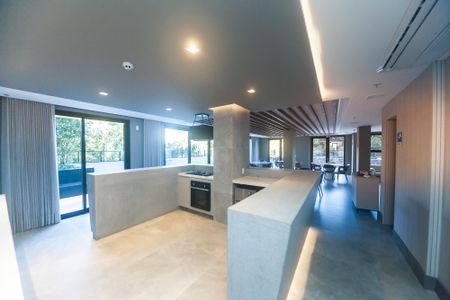 Studio para alugar com 43m², 1 quarto e 1 vaga Studio para alugar com 43m², 1 quarto e 1 vagaÁrea comum - Salão de festas