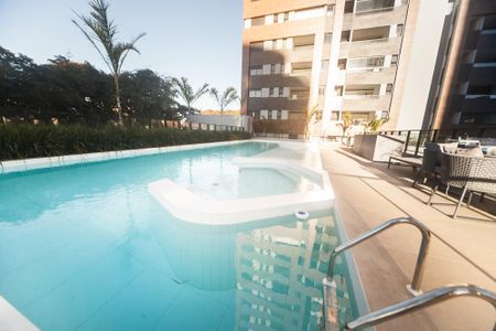 Área comum - Piscina de kitnet/studio para alugar com 1 quarto, 41m² em Vale do Sereno, Nova Lima