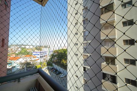 Varanda da Sala Vista  de apartamento à venda com 3 quartos, 83m² em Santa Terezinha, São Bernardo do Campo