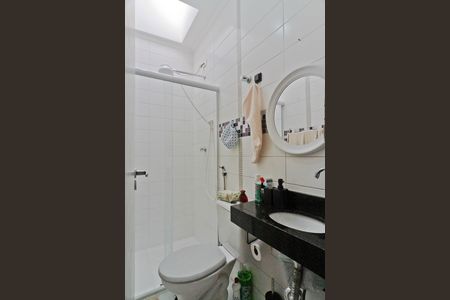 Casa de condomínio à venda com 59m², 2 quartos e 1 vagaBanheiro da Suíte 1