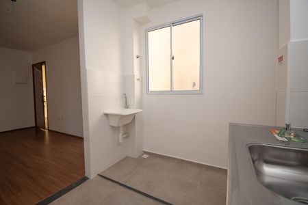 Apartamento para alugar com 45m², 2 quartos e 1 vagaCozinha e Área de Serviço