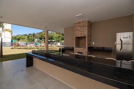 Área comum - Churrasqueira de apartamento para alugar com 2 quartos, 55m² em Praia, Contagem