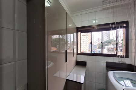 Área de Serviço de apartamento à venda com 3 quartos, 92m² em Vila Santa Teresa, Santo André