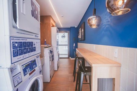 Área comum - Lavanderia de kitnet/studio para alugar com 1 quarto, 25m² em Vila da Saúde, São Paulo