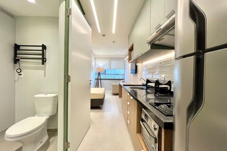 Studio à venda com 25m², 1 quarto e sem vagaCozinha
