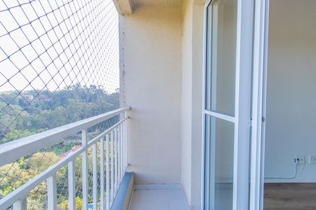 Varanda da Sala de apartamento para alugar com 2 quartos, 48m² em Chácara Granja Velha, Cotia
