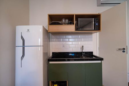 Studio para alugar com 17m², 1 quarto e sem vaga Studio para alugar com 17m², 1 quarto e sem vagaCozinha