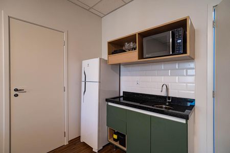 Studio para alugar com 17m², 1 quarto e sem vaga Studio para alugar com 17m², 1 quarto e sem vagaCozinha