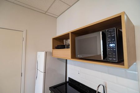 Studio para alugar com 17m², 1 quarto e sem vaga Studio para alugar com 17m², 1 quarto e sem vagaCozinha
