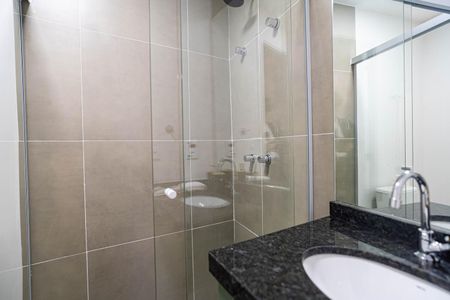 Studio para alugar com 17m², 1 quarto e sem vaga Studio para alugar com 17m², 1 quarto e sem vagaBanheiro