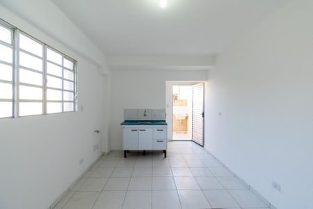 Sala/Cozinha de apartamento para alugar com 1 quarto, 38m² em Jardim Oriental, São Paulo