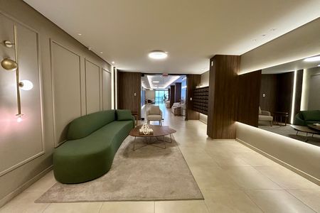 Hall de entrada de apartamento para alugar com 3 quartos, 99m² em Saco Grande, Florianópolis