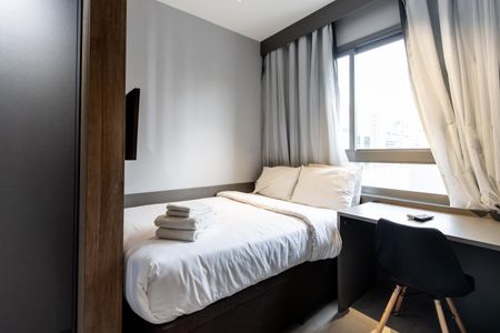 Studio à venda com 18m², 1 quarto e sem vaga Studio à venda com 18m², 1 quarto e sem vagaQuarto