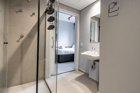 Studio à venda com 18m², 1 quarto e sem vaga Studio à venda com 18m², 1 quarto e sem vagaBanheiro