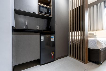 Studio à venda com 18m², 1 quarto e sem vaga Studio à venda com 18m², 1 quarto e sem vagaCozinha