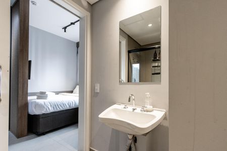 Studio à venda com 18m², 1 quarto e sem vaga Studio à venda com 18m², 1 quarto e sem vagaBanheiro