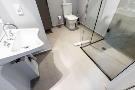 Studio à venda com 18m², 1 quarto e sem vaga Studio à venda com 18m², 1 quarto e sem vagaBanheiro