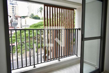 Varanda de apartamento à venda com 1 quarto, 27m² em Vila Clementino, São Paulo