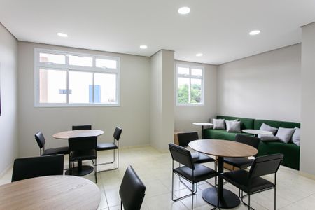 Apartamento à venda com 44m², 2 quartos e 1 vagaÁrea comum - Salão de festas