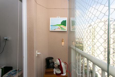 Varanda da Sala de apartamento para alugar com 2 quartos, 44m² em Tatuapé, São Paulo