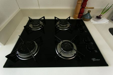 Apartamento à venda com 44m², 2 quartos e 1 vagaCozinha - Cooktop