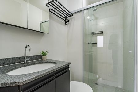 Apartamento para alugar com 42m², 2 quartos e 1 vaga Apartamento para alugar com 42m², 2 quartos e 1 vagaBanheiro