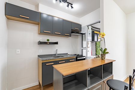 Cozinha de apartamento para alugar com 2 quartos, 42m² em Vila Vermelha, São Paulo